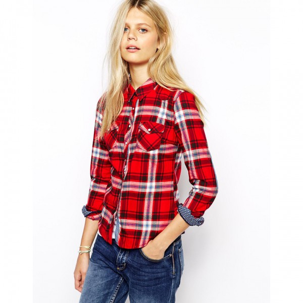 Hilfiger-Denim-Checked-Shirt-1